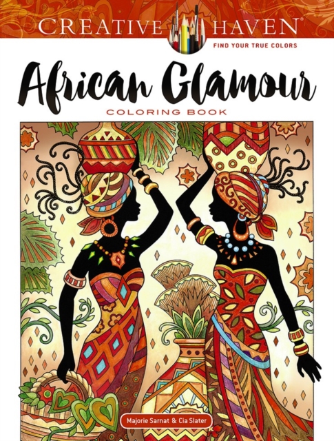 Creative Haven African Glamour Coloring Book, Paperback / softback Book