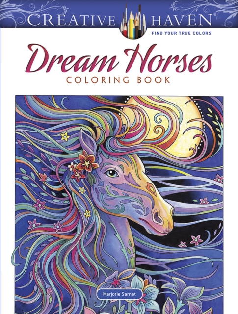 Creative Haven Dream Horses Coloring Book, Paperback / softback Book