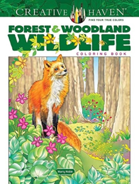 Creative Haven Forest & Woodland Wildlife Coloring Book, Paperback / softback Book