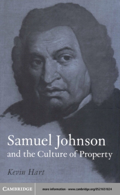 Samuel Johnson and the Culture of Property, PDF eBook