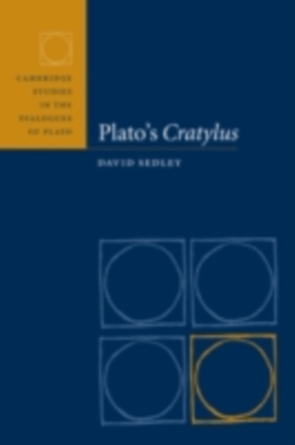 Plato's Cratylus, PDF eBook