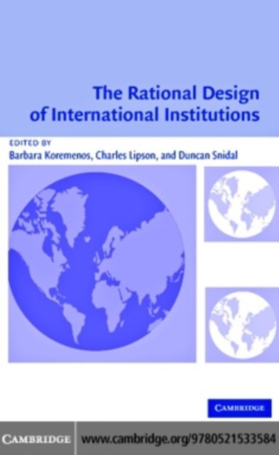 Rational Design of International Institutions, PDF eBook