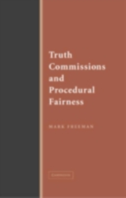 Truth Commissions and Procedural Fairness, PDF eBook
