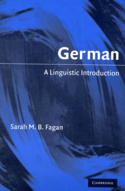 German : A Linguistic Introduction, PDF eBook