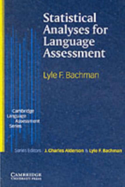 Statistical Analyses for Language Assessment Book, PDF eBook