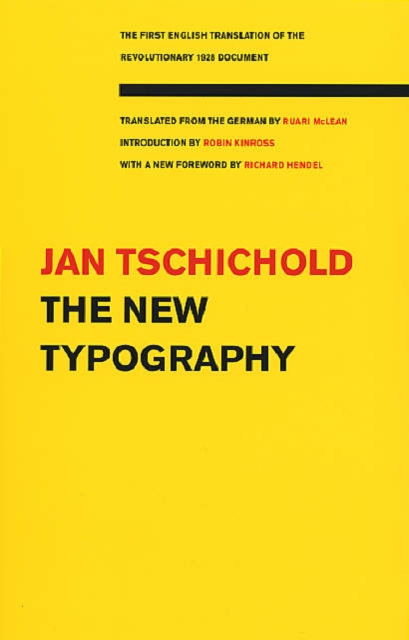 The New Typography, Paperback / softback Book