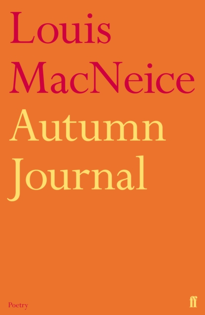 Autumn Journal, Paperback / softback Book