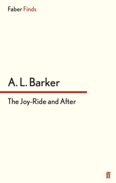 The Joy-Ride and After, EPUB eBook