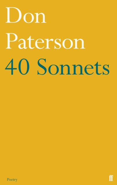 40 Sonnets, Paperback / softback Book