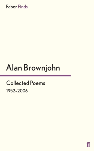Collected Poems : 1952–2006, EPUB eBook