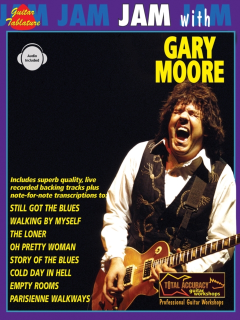 Jam With Gary Moore, Sheet music Book