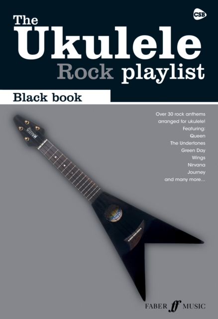 The Ukulele Rock Playlist: Black Book : Rock, Sheet music Book