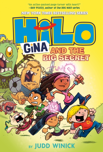Hilo Book 8: Gina and the Big Secret, Hardback Book
