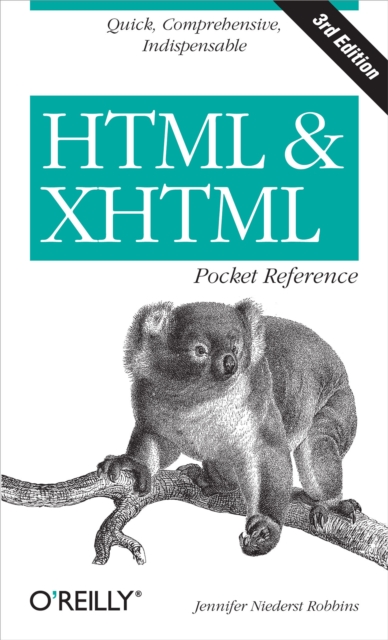 HTML and XHTML Pocket Reference, EPUB eBook
