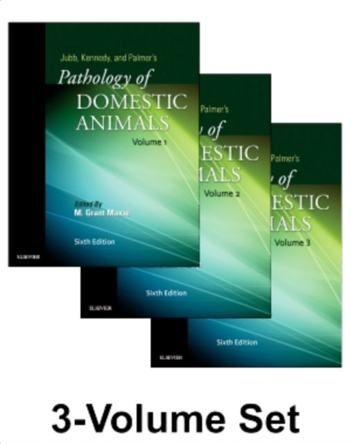 Jubb, Kennedy & Palmer's Pathology of Domestic Animals: 3-Volume Set, Multiple-component retail product Book