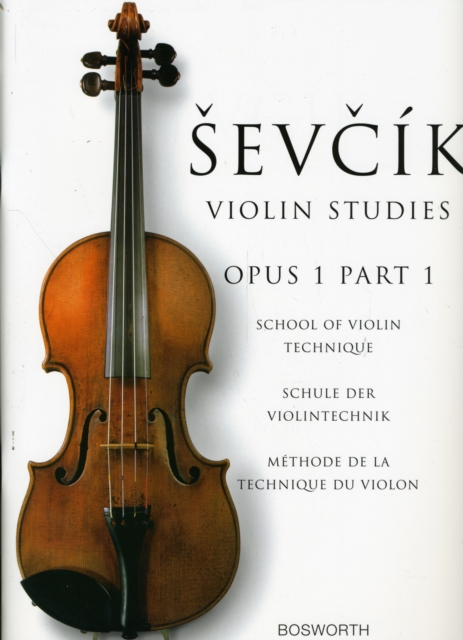 School of Violin Technique, Opus 1 Part 1 : Otakar Sevcik: Violin Studies, Book Book