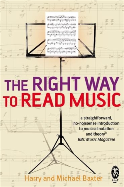The Right Way to Read Music : Learn the basics of music notation and theory, Paperback / softback Book