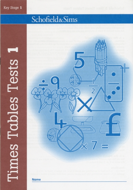 Times Tables Tests Book 1, Paperback / softback Book