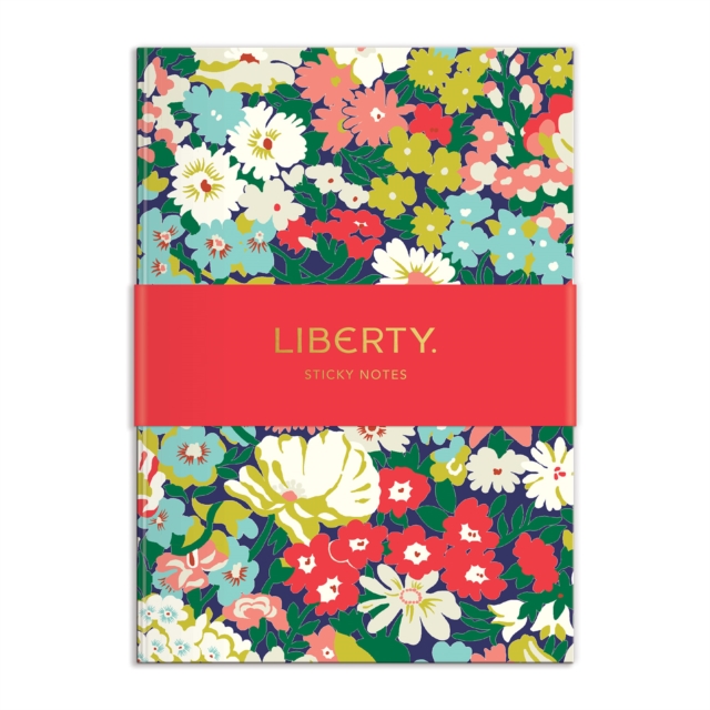 Liberty Floral Sticky Notes Hard Cover Book, Other printed item Book