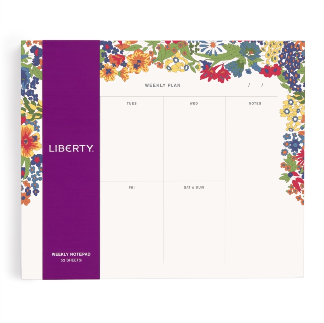 Liberty Margaret Annie Weekly Notepad, Other printed item Book
