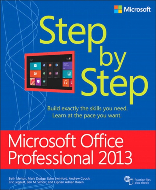 Microsoft Office Professional 2013 Step by Step, PDF eBook