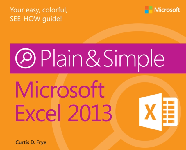 Microsoft Excel 2013 Plain & Simple, EPUB eBook