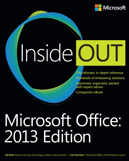 Microsoft Office Inside Out : 2013 Edition, EPUB eBook