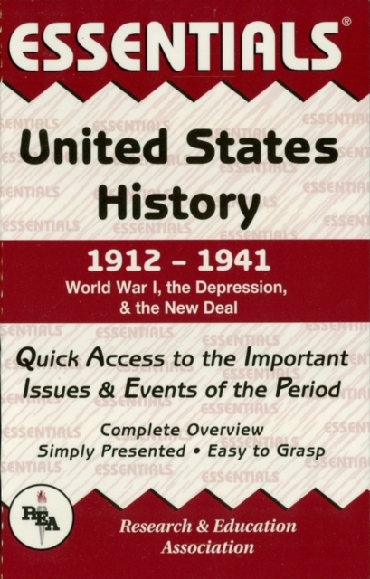 United States History: 1912 to 1941 Essentials, EPUB eBook