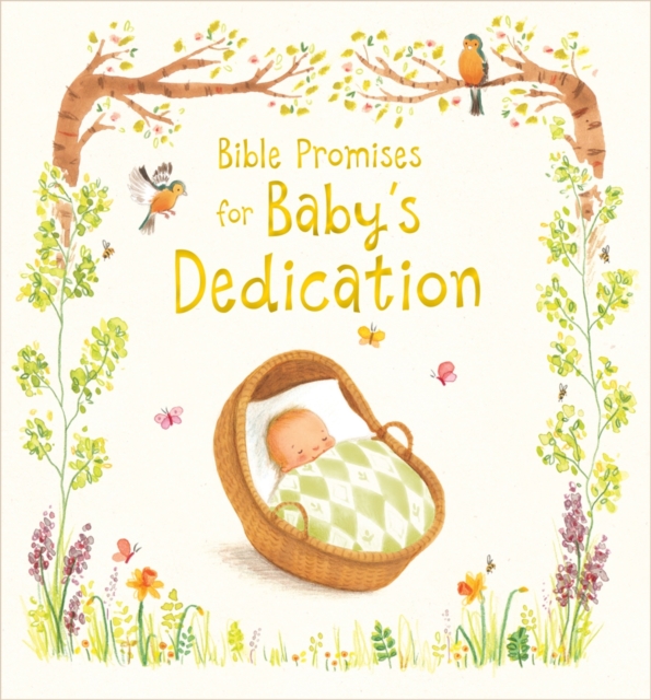 Bible Promises for Baby's Dedication, Hardback Book