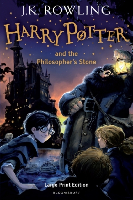Harry Potter and the Philosopher's Stone : Large Print Edition, Hardback Book