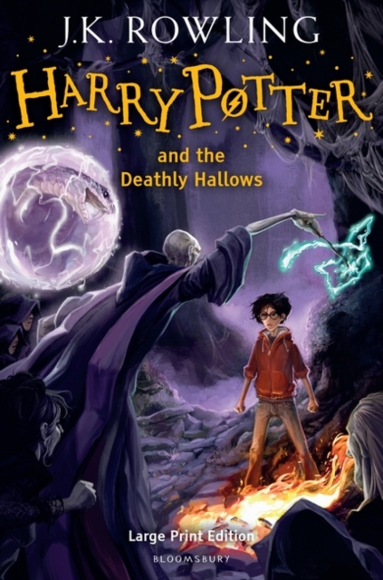 Harry Potter and the Deathly Hallows : Large Print Edition, Hardback Book