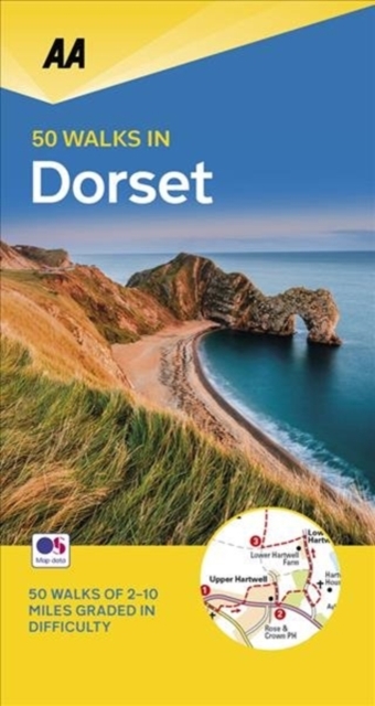 50 Walks in Dorset, Paperback / softback Book