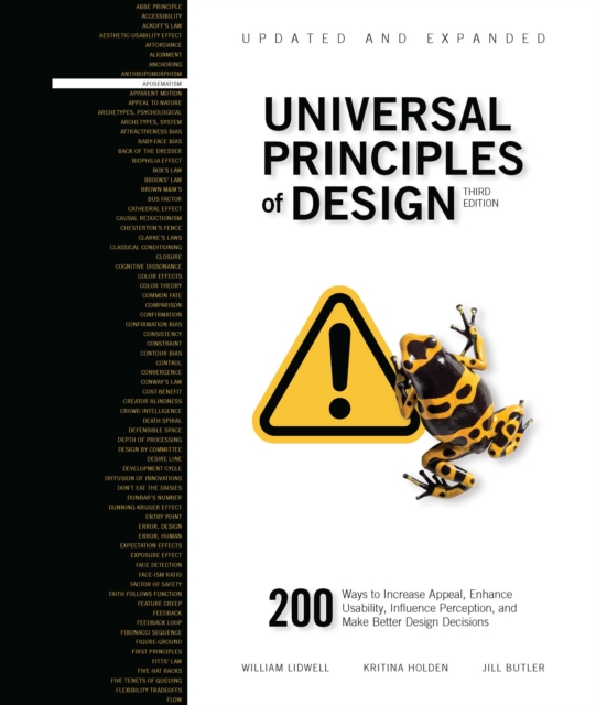 Universal Principles of Design, Updated and Expanded Third Edition : 200 Ways to Increase Appeal, Enhance Usability, Influence Perception, and Make Better Design Decisions Volume 1, Paperback / softback Book