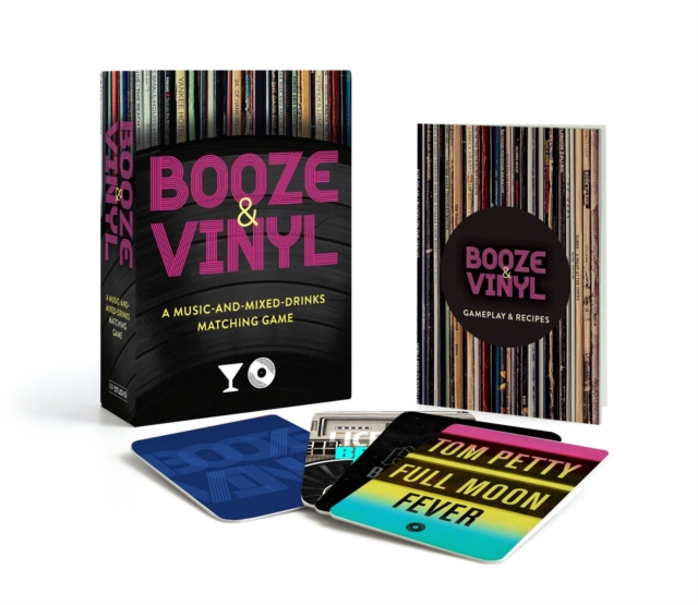 Booze & Vinyl: A Music-and-Mixed-Drinks Matching Game, Multiple-component retail product Book