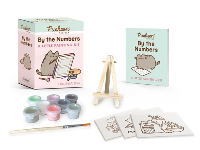 Pusheen by the Numbers : A Little Painting Kit, Multiple-component retail product Book