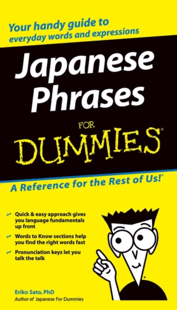 Japanese Phrases For Dummies, Paperback / softback Book