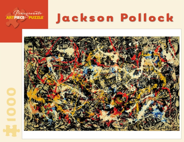 Jackson Pollock Convergence 1000 Piece Jigsaw Puzzle, Other merchandise Book