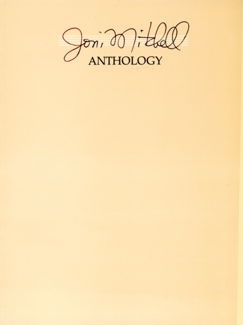 JONI MITCHELL ANTHOLOGY PVG, Paperback Book