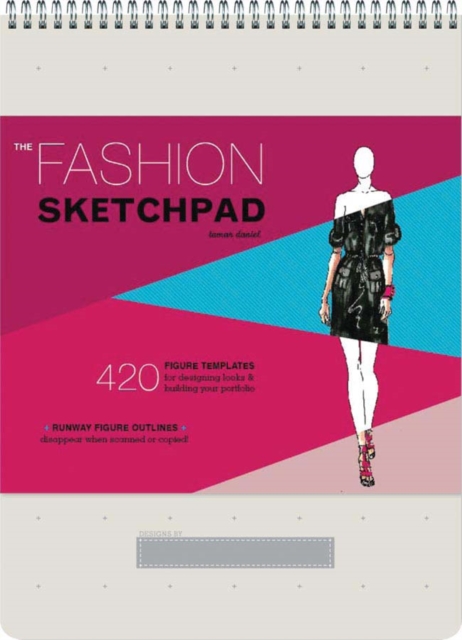 Fashion Sketchpad, Notebook / blank book Book