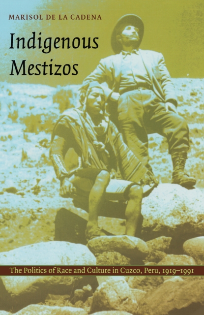 Indigenous Mestizos : The Politics of Race and Culture in Cuzco, Peru, 1919-1991, PDF eBook