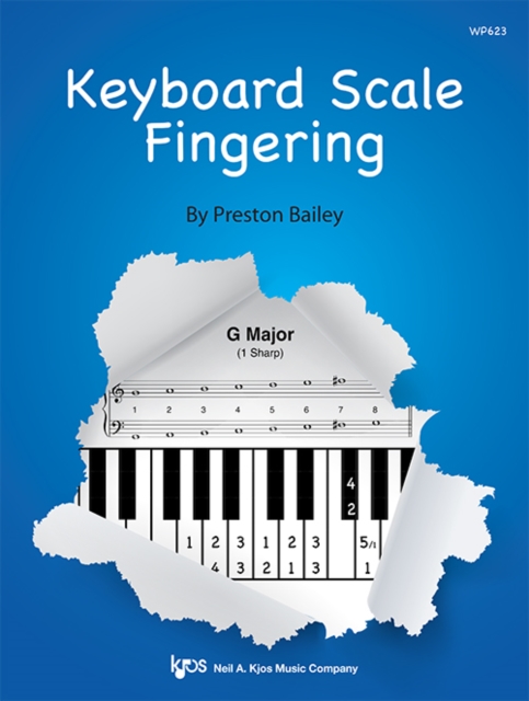 Keyboard Scale Fingering, Sheet music Book