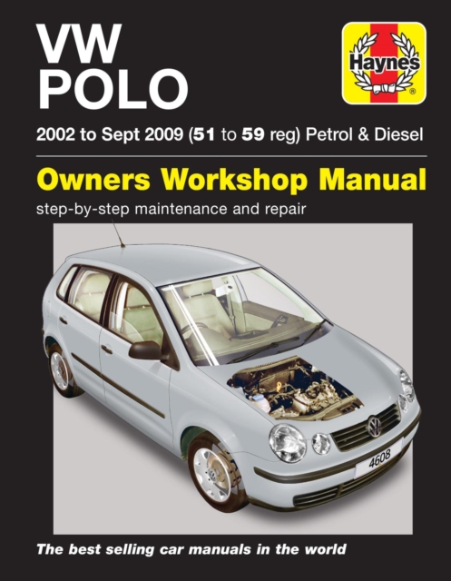 VW Polo Petrol & Diesel (02 - Sept 09) Haynes Repair Manual, Paperback / softback Book