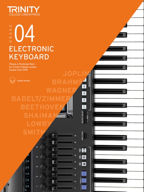 Trinity College London Electronic Keyboard Exam Pieces & Technical Work From 2019: Grade 4, Sheet music Book