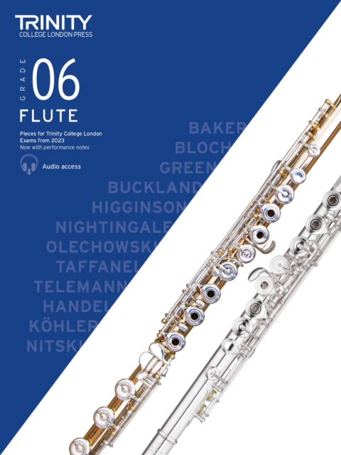 Trinity College London Flute Exam Pieces from 2023: Grade 6, Sheet music Book