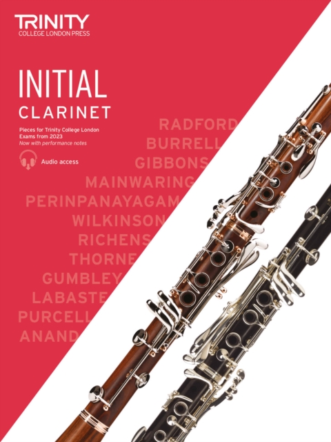 Trinity College London Clarinet Exam Pieces from 2023: Initial, Sheet music Book