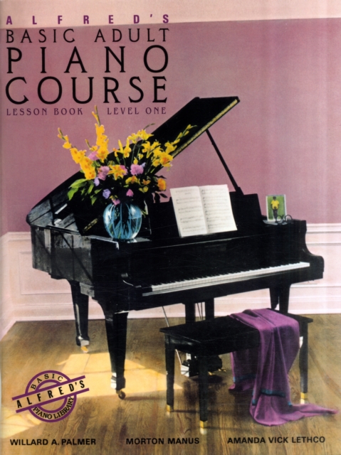 Alfred's Basic Adult Piano Course Lesson Book 1, Book Book