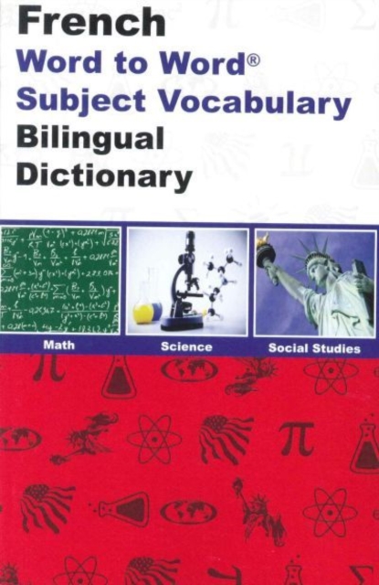 English-Spanish & Spanish-English Word-to-Word Dictionary : Maths, Science & Social Studies - Suitable for Exams, Paperback / softback Book