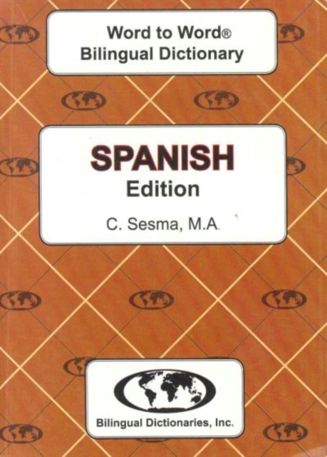 English-Spanish & Spanish-English Word-to-Word Dictionary, Paperback / softback Book