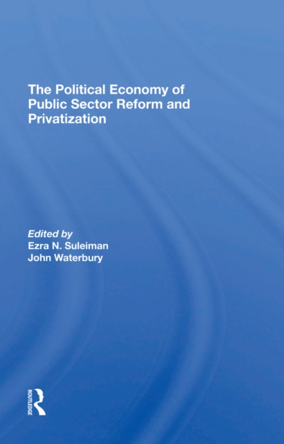 The Political Economy Of Public Sector Reform And Privatization, PDF eBook