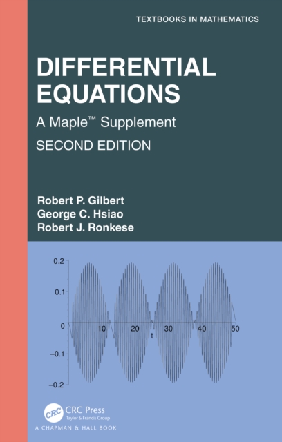 Differential Equations : A Maple(TM) Supplement, EPUB eBook